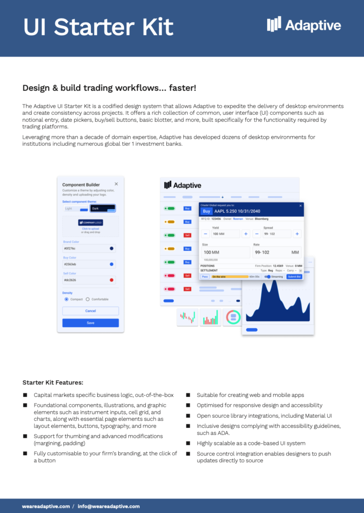 Adaptive Ui Starter Kit